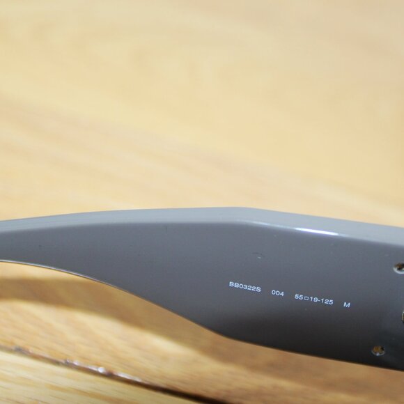 BNWT AW24 BALENCIAGA CAT EYE ROUNDED SUNGLASSES BB0322S - Picture 5 of 7